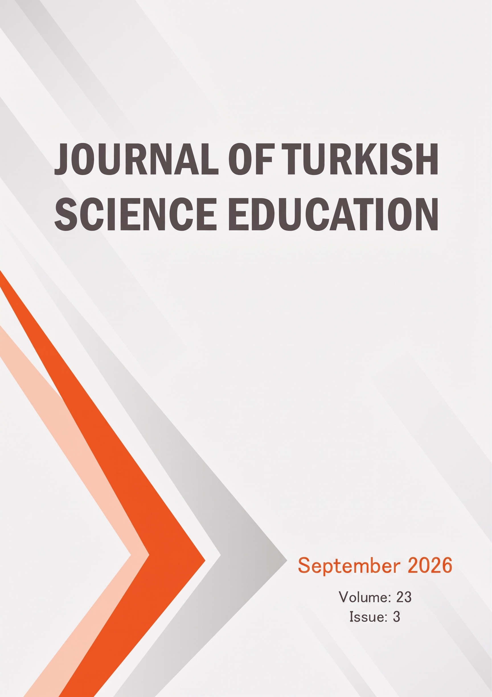					View Vol. 23 No. 3 (2026):  Journal of Turkish Science Education
				
